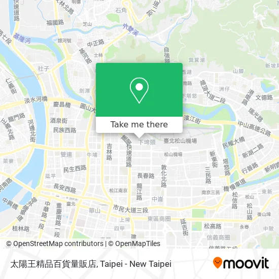 太陽王精品百貨量販店 map