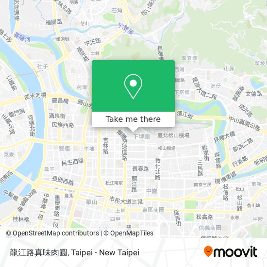 龍江路真味肉圓 map