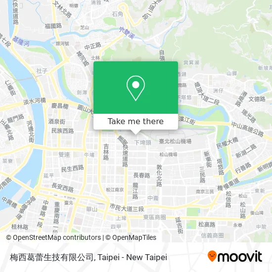 梅西葛蕾生技有限公司地圖