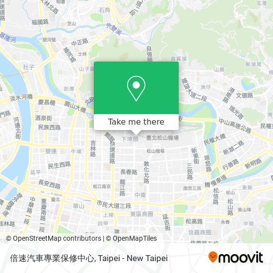 倍速汽車專業保修中心 map