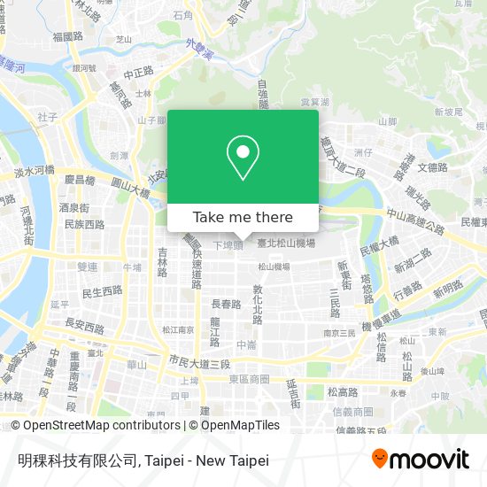 明稞科技有限公司 map