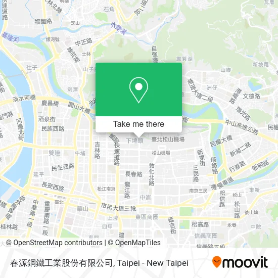 春源鋼鐵工業股份有限公司地圖