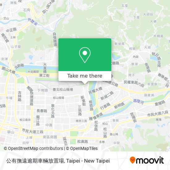 公有撫遠逾期車輛放置場 map