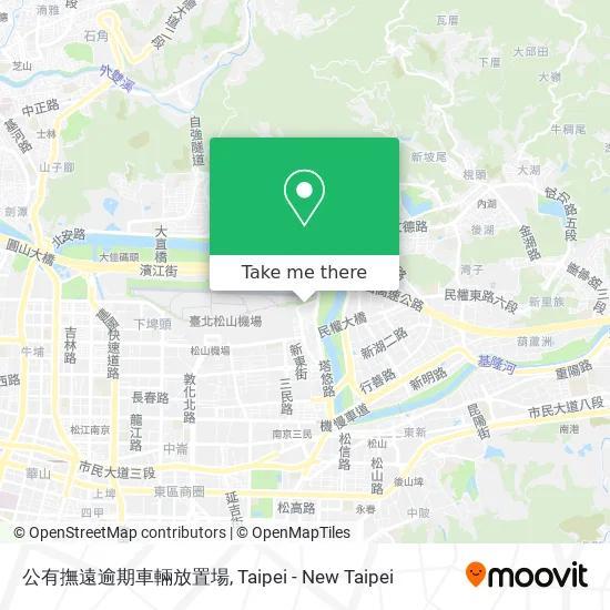 公有撫遠逾期車輛放置場 map