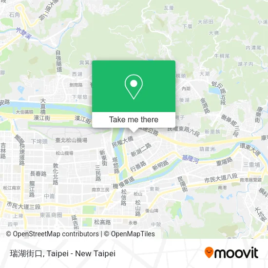瑞湖街口地圖