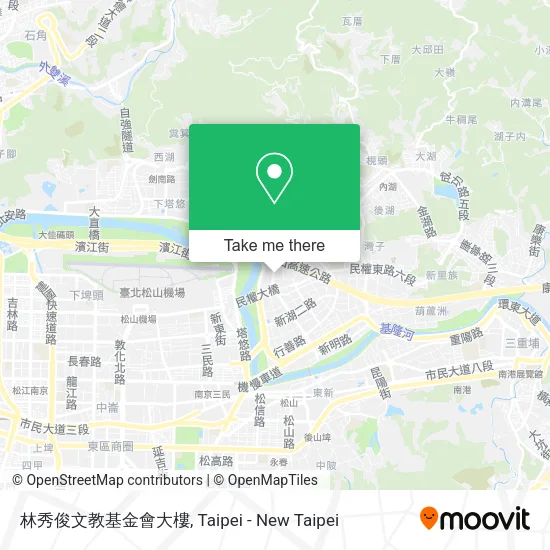 林秀俊文教基金會大樓地圖