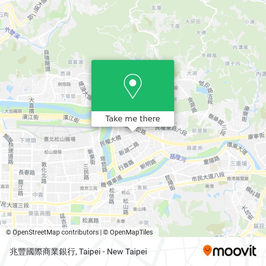 兆豐國際商業銀行 map