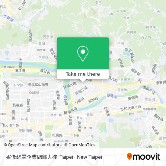 妮傲絲翠企業總部大樓 map