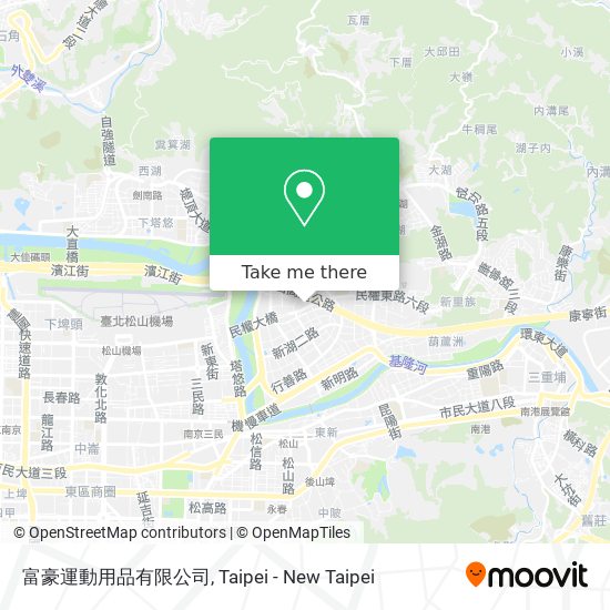 富豪運動用品有限公司 map