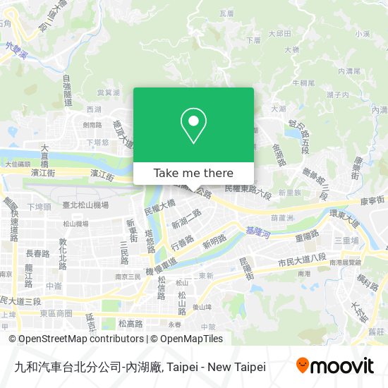 九和汽車台北分公司-內湖廠 map