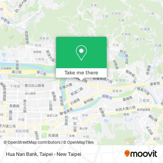 Hua Nan Bank map