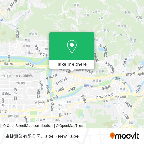 東捷實業有限公司 map