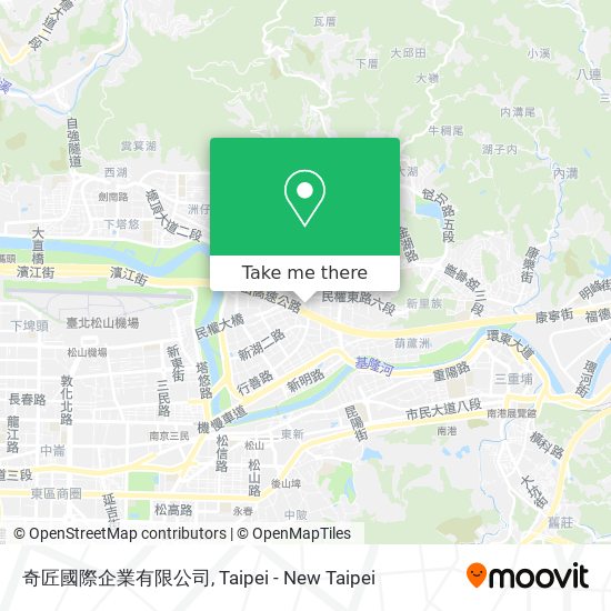 奇匠國際企業有限公司 map