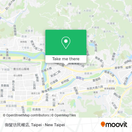御髮坊民權店 map
