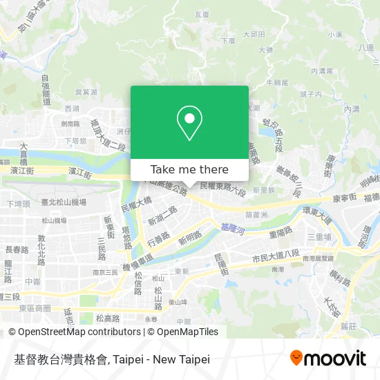 基督教台灣貴格會地圖