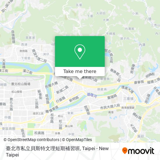臺北市私立貝斯特文理短期補習班 map