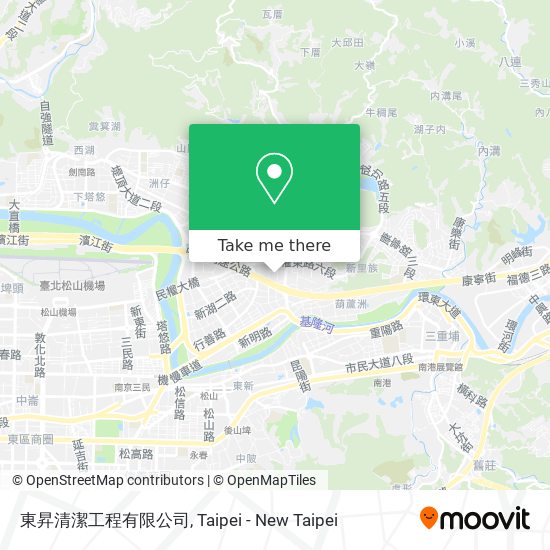 東昇清潔工程有限公司 map