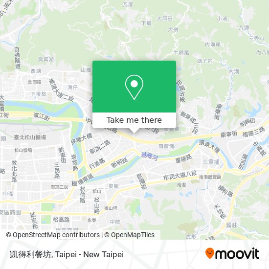 凱得利餐坊 map