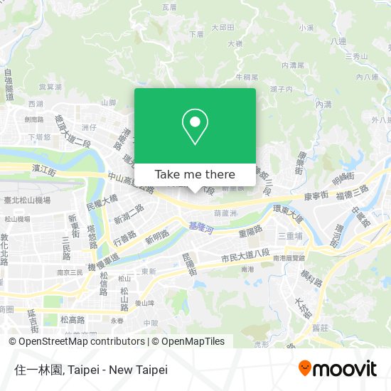 住一林園地圖