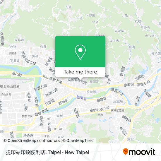 捷印站印刷便利店 map