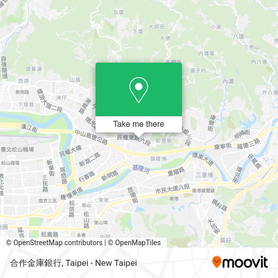 合作金庫銀行地圖
