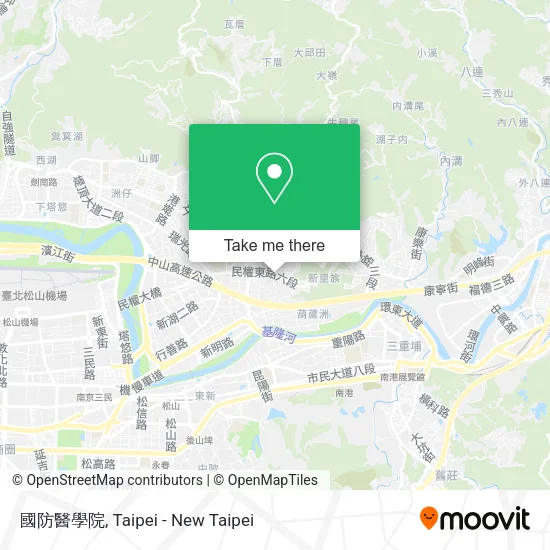 國防醫學院 map