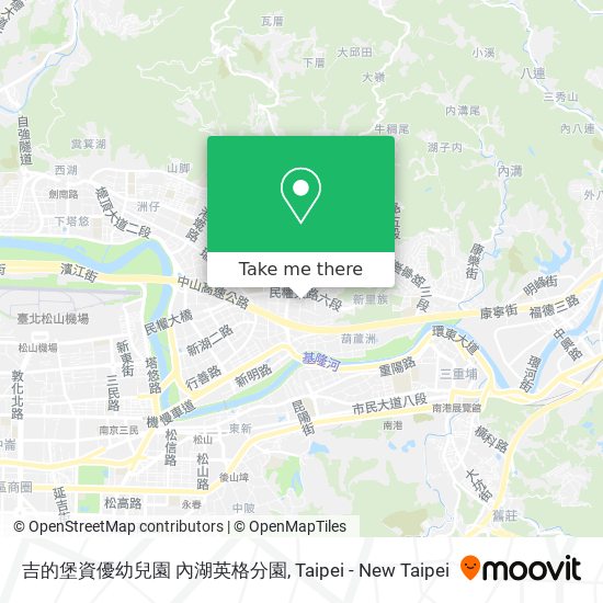 吉的堡資優幼兒園 內湖英格分園 map