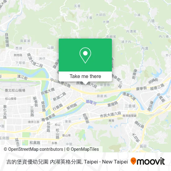 吉的堡資優幼兒園 內湖英格分園地圖