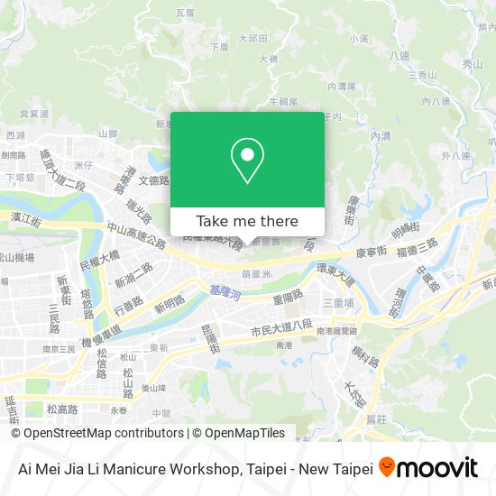 Ai Mei Jia Li Manicure Workshop map