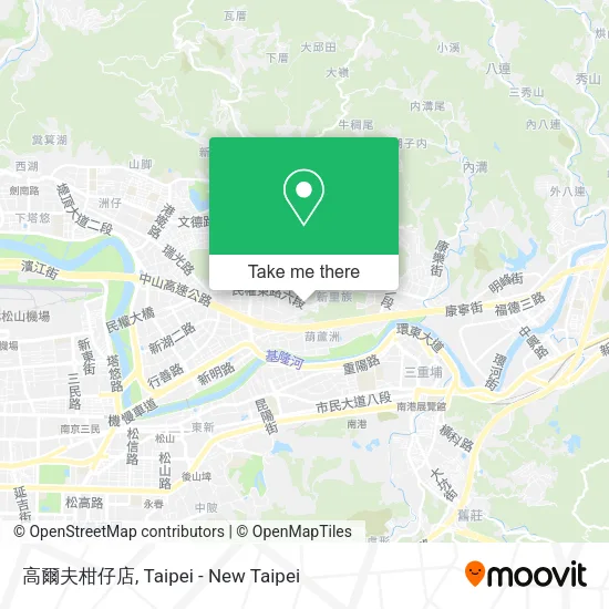 高爾夫柑仔店地圖