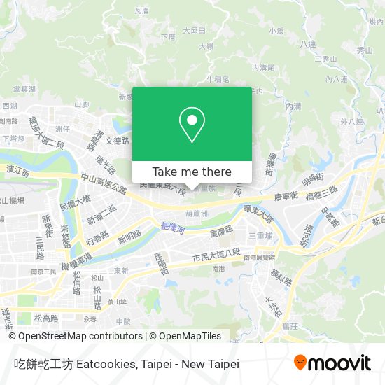 吃餅乾工坊 Eatcookies地圖