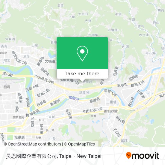 昊恩國際企業有限公司 map