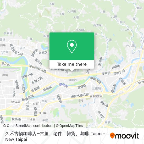 久禾古物咖啡店—古董、老件、雜貨、咖啡 map