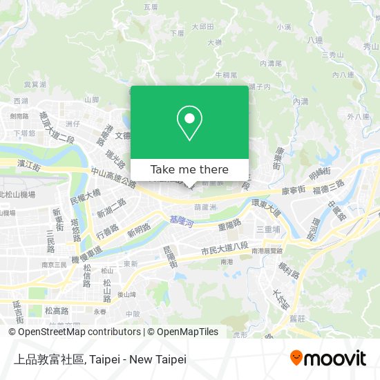 上品敦富社區 map