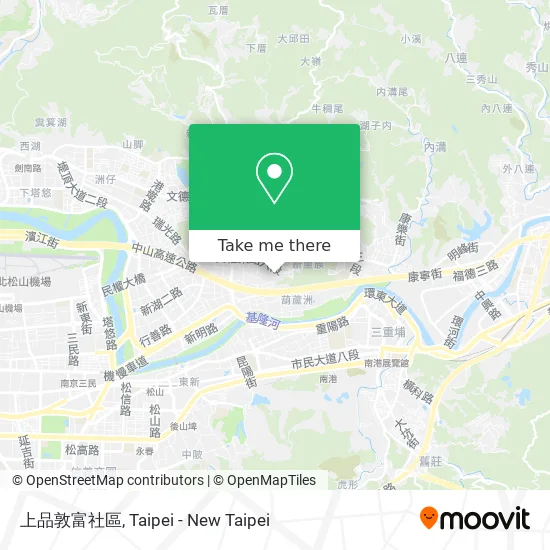 上品敦富社區 map