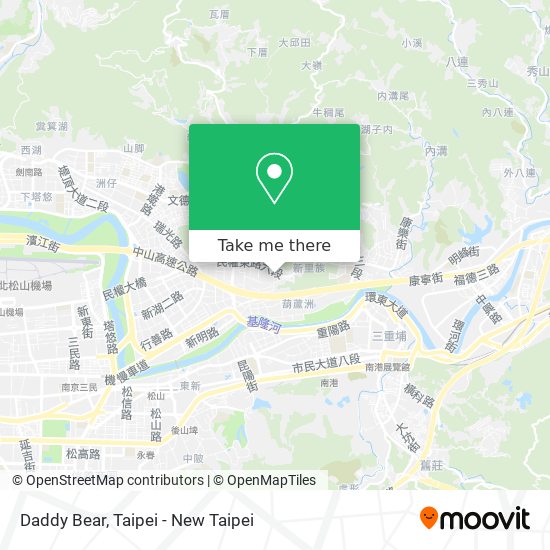 Daddy Bear map