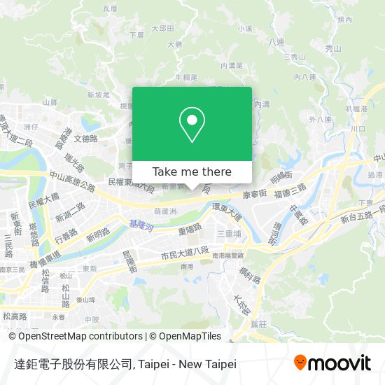 達鉅電子股份有限公司 map