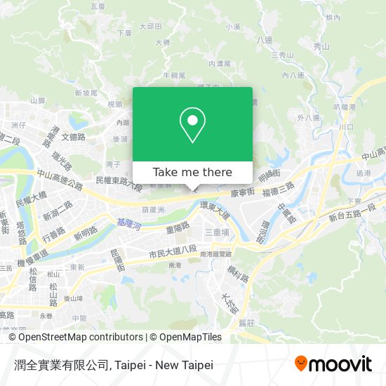 潤全實業有限公司 map