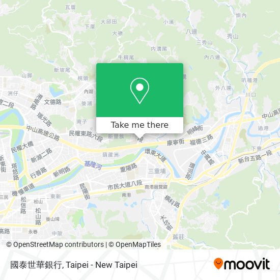 國泰世華銀行 map