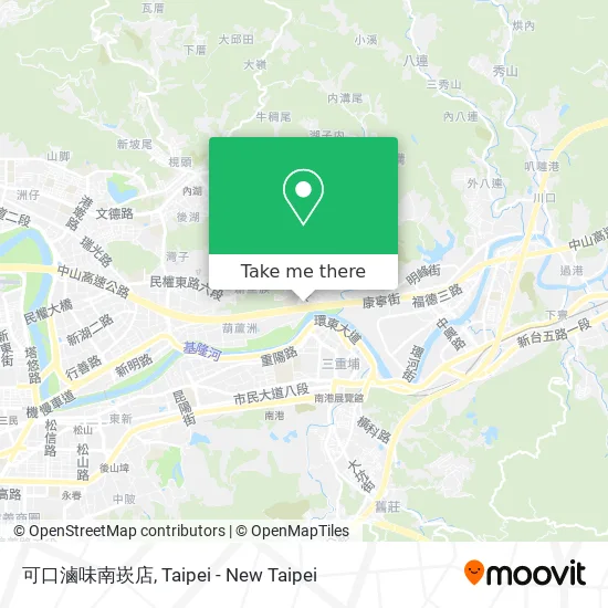 可口滷味南崁店 map