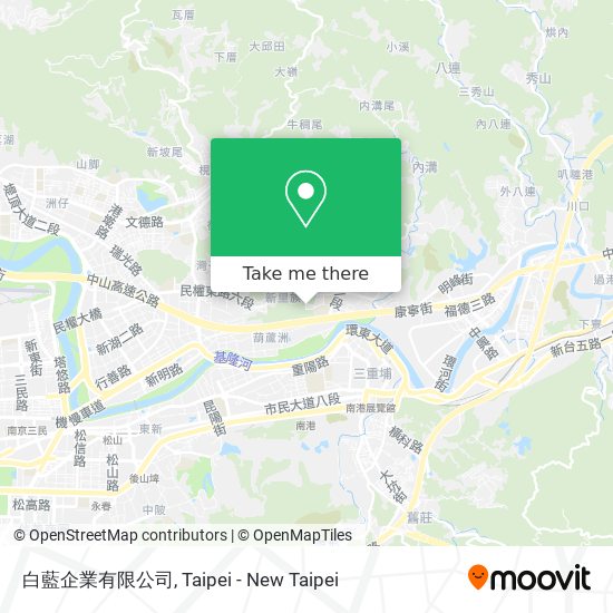 白藍企業有限公司 map