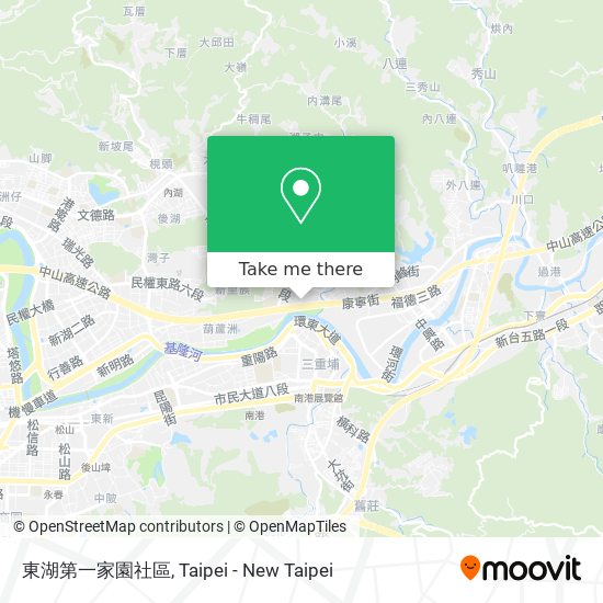 東湖第一家園社區 map