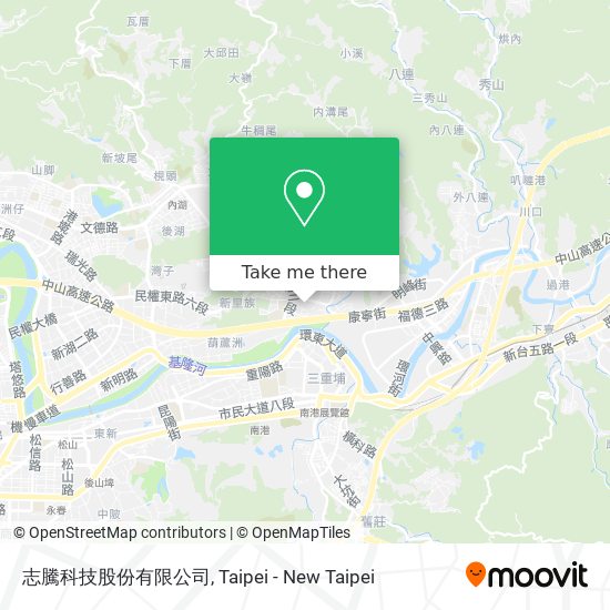 志騰科技股份有限公司 map