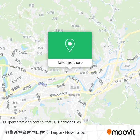 穀豐新福隆古早味便當地圖