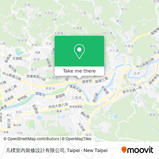 凡樸室內裝修設計有限公司 map