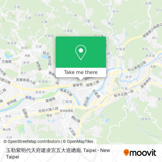 玉勒紫明代天府建凌宮五大巡總廟 map