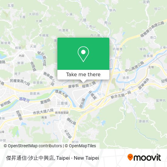 傑昇通信-汐止中興店 map