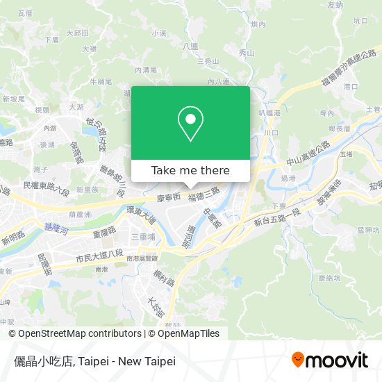 儷晶小吃店 map