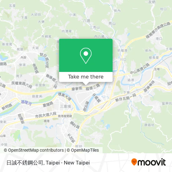 日誠不銹鋼公司 map