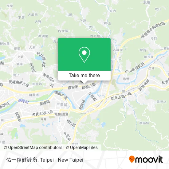 佑一復健診所 map